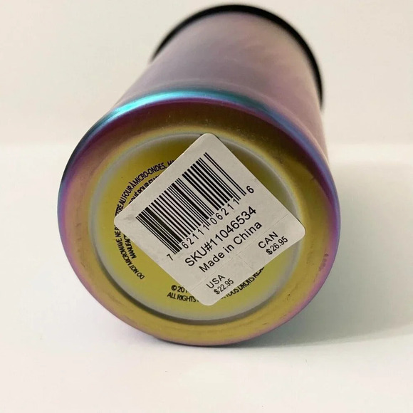 Starbucks 2014 Iridescent Cold Cup Stainless Steel  Tumbler 16 oz - Picture 15 of 16